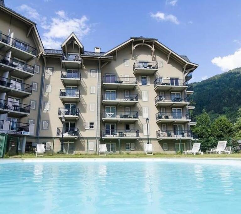 Be First On The Lift Each Morning! 2Bed Apt. 6 Pax Saint-Gervais-les-Bains Kültér fotó
