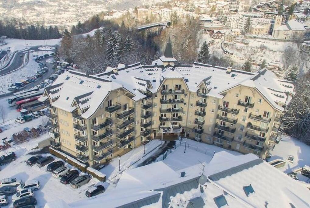Be First On The Lift Each Morning! 2Bed Apt. 6 Pax Saint-Gervais-les-Bains Kültér fotó